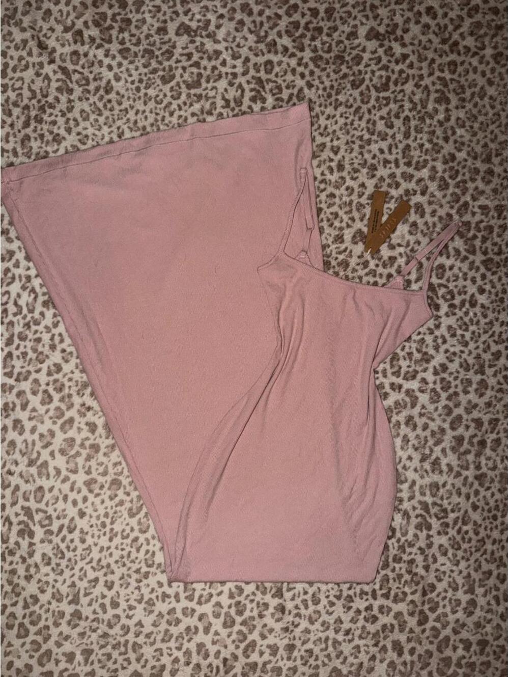 SKIMS Soft Lounge Petite Long Slip Dress